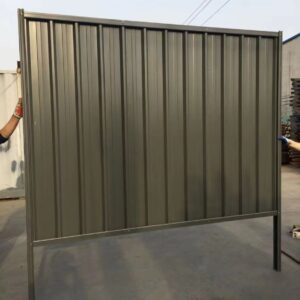 Dark Grey Color Steel Fence Panel — additional supplier reference image