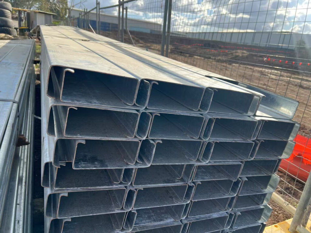 C Purlin C250mm × 60mm × 2.5mm — supplier reference image