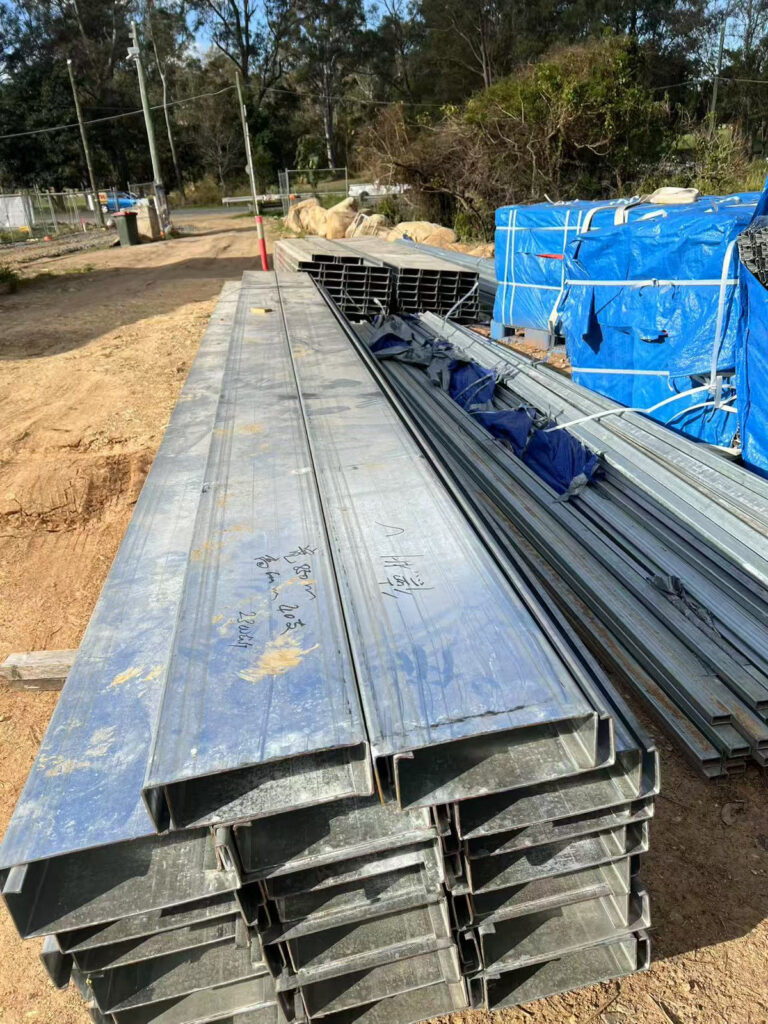 C purlin C200 × 60 × 2.5mm — supplier reference image