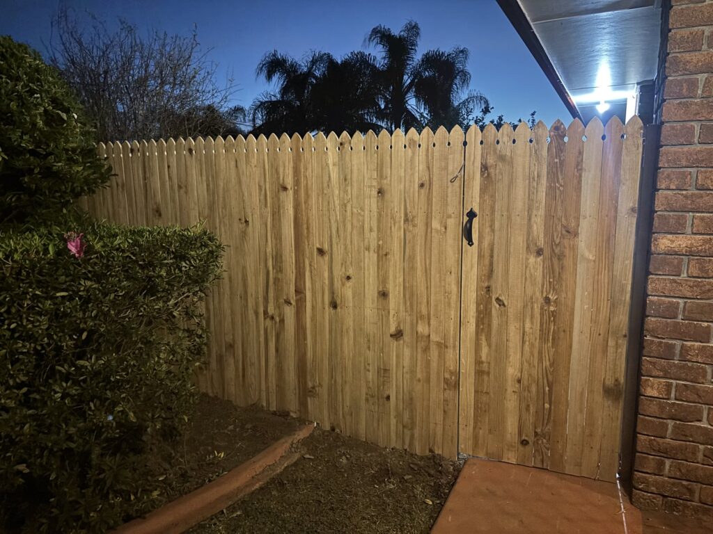 Timber Fencing project by Southside Fencing