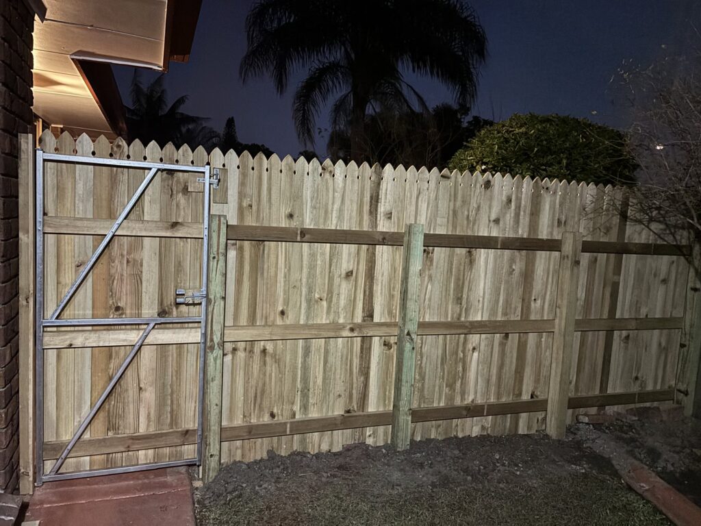Timber Fencing project by Southside Fencing