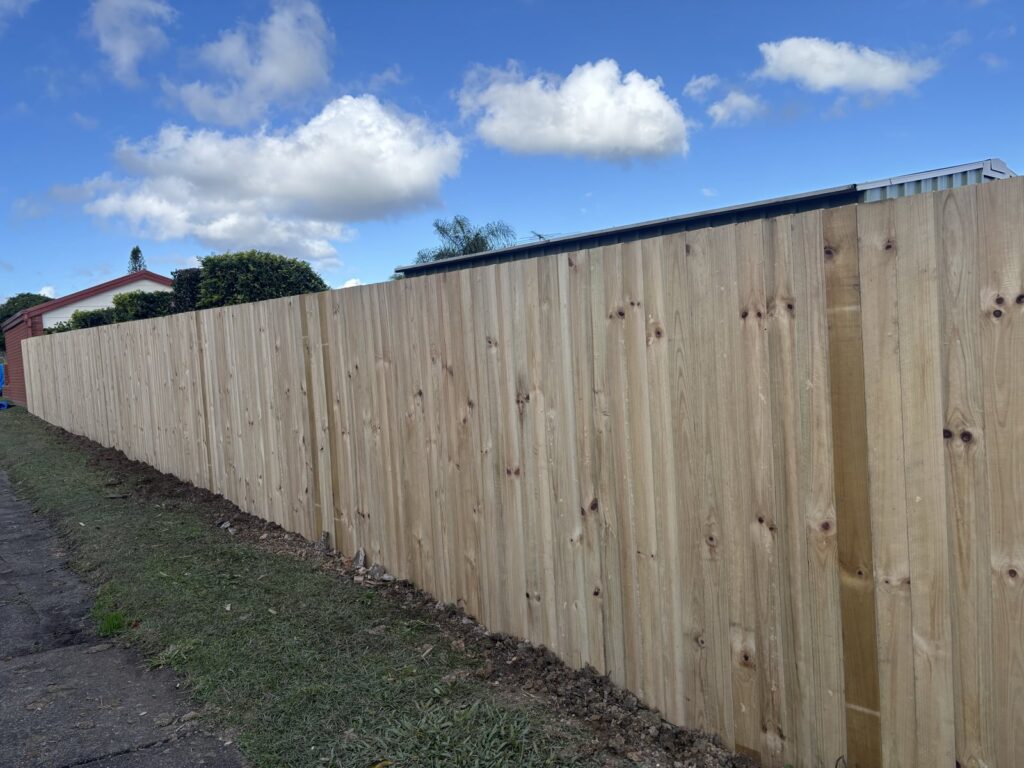 Timber Fencing project by Southside Fencing