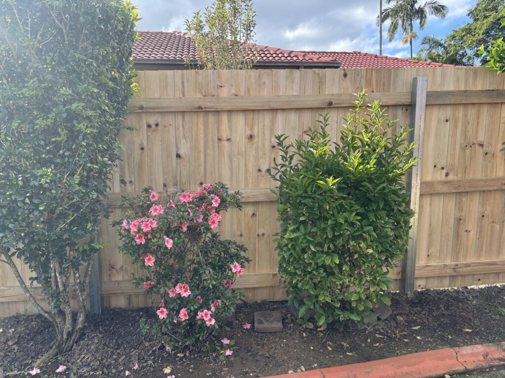 Timber Fencing project by Southside Fencing